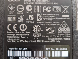 Acer Aspire ES1-531-C81K foto 7