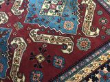 Covor antic Caucazian! Antique rug ! Handmade! Ковер Кавказский, ручной работы, конец XIX века! foto 9