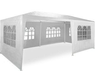 Палатка-павилион-шатер 3х6м, белая, со стенками (торгово-садовая)! абсолютно новая, в упаковке! foto 1