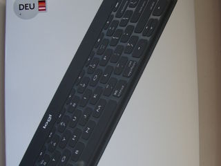 Tastatura Logitech KEYS-TO-GO, Bluetooth, for iPhone, iPad, Apple TV, NOU, sigilat – 600 lei