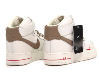 Nike Air Force 1 High Beige/Red Unisex foto 7