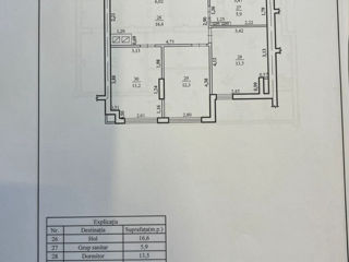 Apartament cu 2 camere, 62 m², Periferie, Orhei foto 17