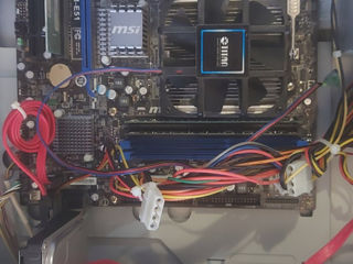 CPU + Motherboard (AMD Athlon ,3.0 Ghz ,2 nuclee+MSI 760GM-E51-AM3)+cooler+Ram 4Gb,negociabil, foto 4