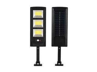 Lampa solara stradala cu senzor de miscare si panou solar SL-180 COB Lampa stradala SL-180 Lampa sol foto 4