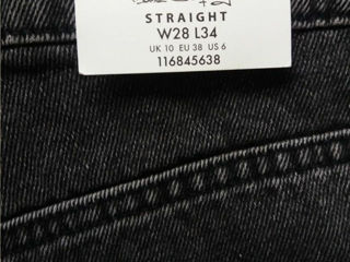 Nou! Blugi drepti, talie inalta, 100% cotton, marimea 28, 550 lei, sec. Ciocana foto 3