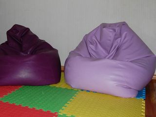 Кресло-мешок, bean-bag, экокожа, б/у foto 8