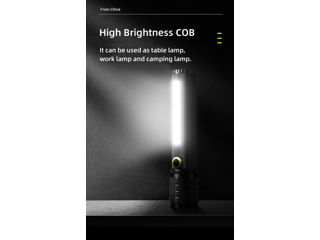 Lanternă compactă fără fir BLG-C72O-P500 Cree XHP50 LED, capacitate de focalizare a fasciculului ZOO foto 11