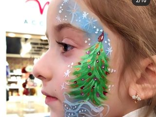 Face painting, аквагрим, pictura pe fata copii, desene pe burtici, tatuaj cu straluci, facepainting foto 8