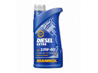 Ulei pentru motor MANNOL 7504 Diesel Extra 10W-40 1L foto 1