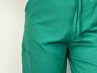 Pantaloni medicali Care - verde deschis / CARE Медицинские брюки - Светло-зеленый foto 3
