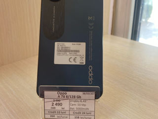 Oppo A78 8/128 GB ,2490 Lei