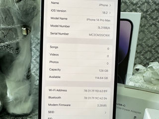 iPhone 14 Pro Max 128 gb purple foto 6