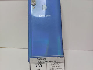 Samsung Galaxy A40 4/64 Gb - 730 lei