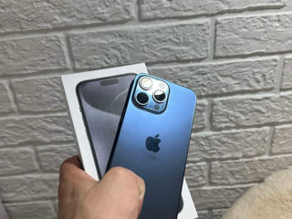 iPhone 15 pro MAX 1 tb blue titan копия