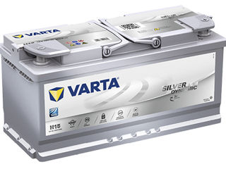 Аккумулятор Varta Silver Dynamic 105ah Agm H15 (605 901 095)