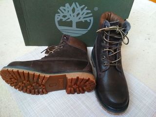 Новые кожаные ботинки Timberland foto 6