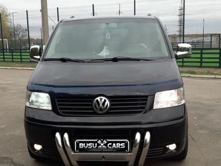 Kенгурятник бабочка / bara de protectie fata inox Volkswagen T5 2003 - 2010