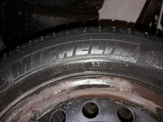 Michelin R15 195/60 rezina na diskah R15 5/100 ot Avensis oceni horoshaea bez difectov foto 6
