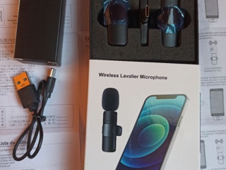 Microfon lavaliera wireless