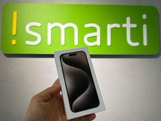 Smarti md - iPhone 15 Pro 128gb - nou , sigilat cu garanție , credit 0% foto 3