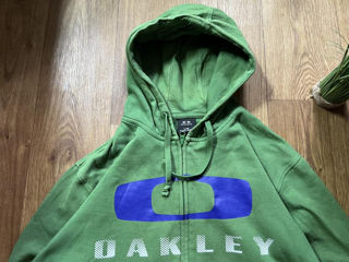 Зелёное зип-худи Oakley фото 2