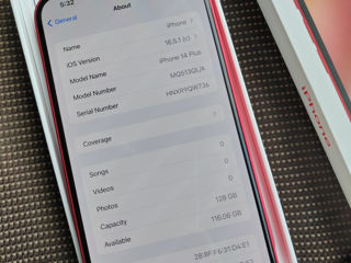 IPhone 14 Plus 128gb Red foto 3