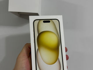 Vind iPhone 15 Plus 256Gb Yellow - Sigilat - Nou - Garantie 1 An