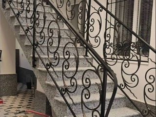 Balustrade din metal şi inox la comanda porți din metal foto 2