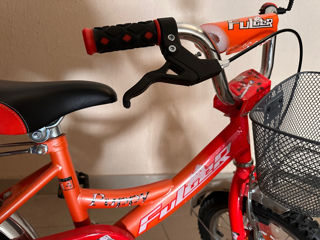 Bicicleta Fulger Red White 3-6 ani