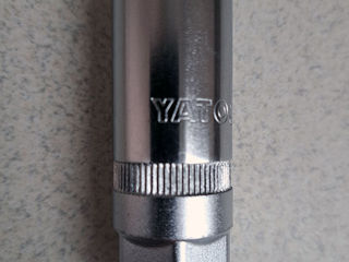 Головка свечная YATO (16 мм; 3/8", 1/2") - бесплатная доставка