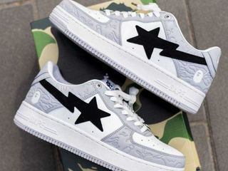 bapesta low ,,grey&black,, foto 1