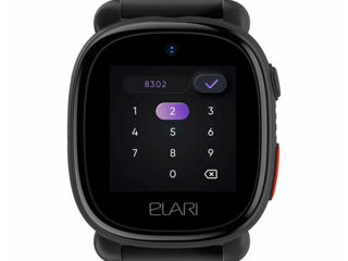 Детские часы с GPS Elari KidPhone 4G Lite Черный foto 5