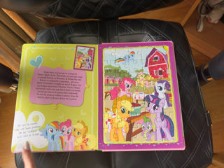 Cartea cu puzzle-uri My little pony foto 6