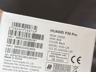 Huawei P30 Pro 8/256gb nou sigilat / новый запечатанный foto 2