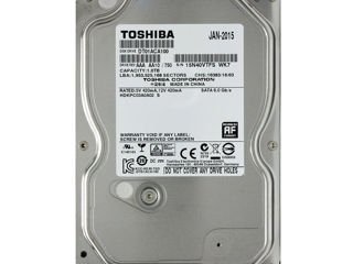 HDD 1Tb, 500Gb - Toshiba, Seagate