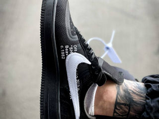 Nike Air Force 1 Low Black x Off-White foto 6