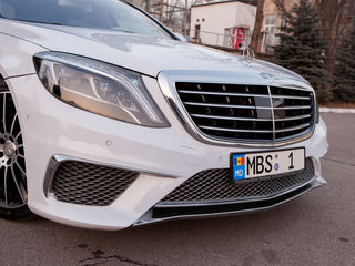 Transfer aeroport, 24/24 VIP Taxi - Mercedes S Class W222 AMG S65 (7)