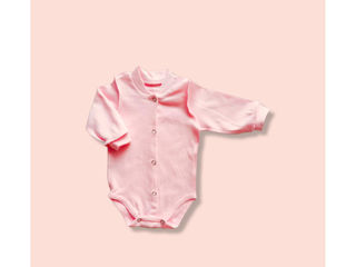 Боди С Длинным Рукавом Pink