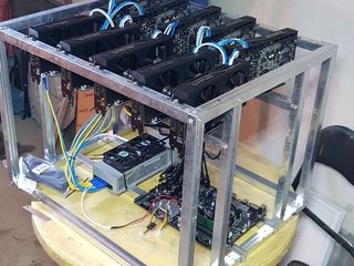 Mining Rig. 285MH/s. 3.05kSol 10xRX470 foto 1