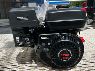 Двигатель 7 л.с. бензин TATA Electro 170F (вал шпонка), Motor 7 CP benzină 170F (ax conic)+Credit foto 1