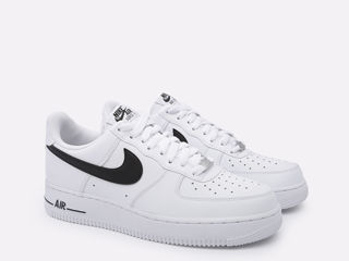 Nike air force alb cu negru foto 2