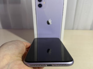 iPhone 11 фиолетовый, 128ГБ, в хорошем состоянии(торг) foto 5