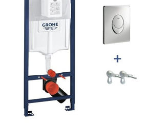 Rama WC Grohe Rapid SL Project + buton crom