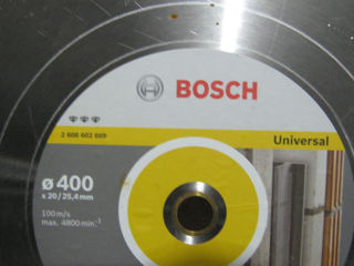 Диски алмазные Bosch 400 , 300 мм ( бетон , асфальт , абразив , камень , универсал ) foto 4