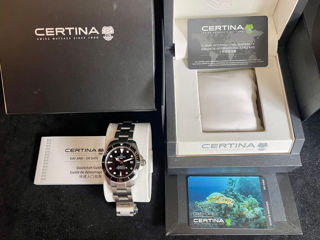 Мужские наручные часы Certina diving 43mm foto 2