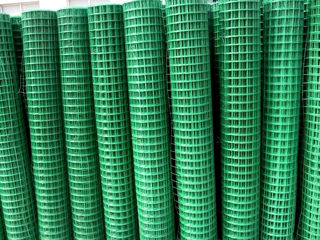 Plasa sudata cu invelis PVC culoare verde.Сетка сварная с ПВХ покрытием. foto 9