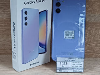 Samsung A 34 8/256Gb 5129lei.