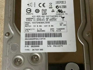 SAS HDD  3Tb, 4Tb foto 2