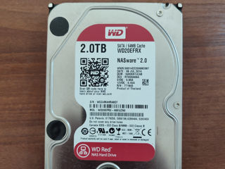 Жесткий диск Western Digital WD Red Plus, 3.5", 2 ТБ <WD20EFZX>