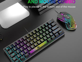 Tastatură RGB K61 foto 3